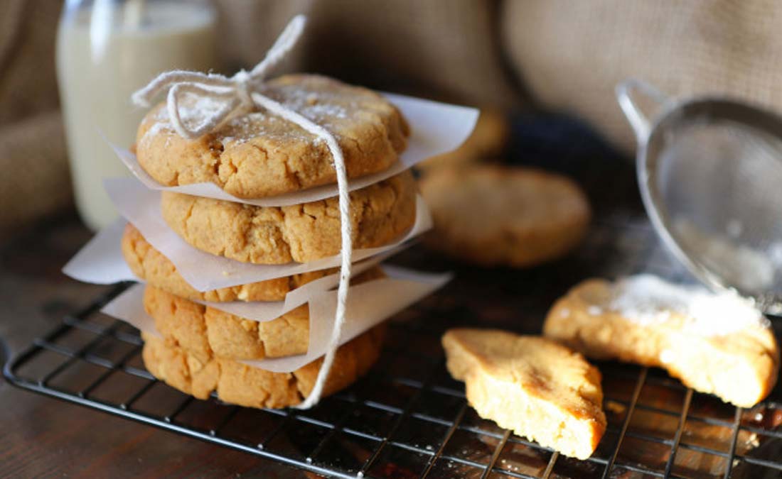 Peanut butter biscuits