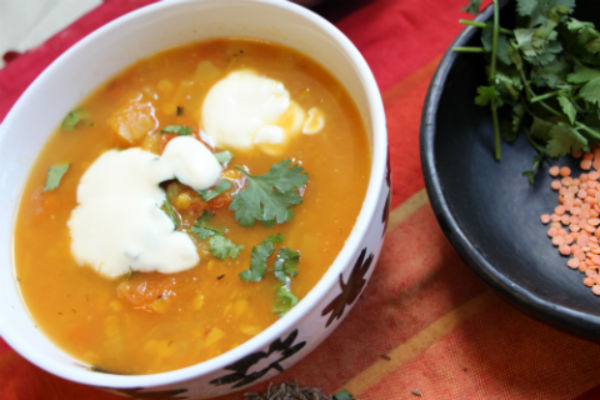 5:2 Fast Day - Spiced Tomato Dahl