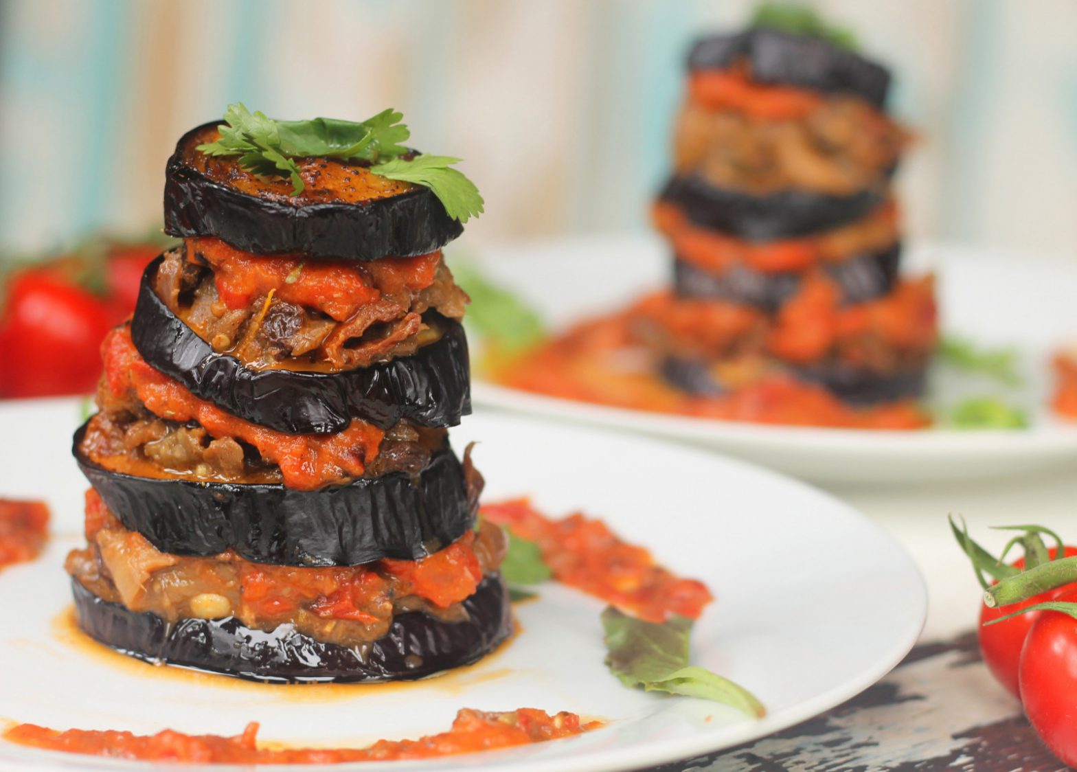 Aubergine Towers