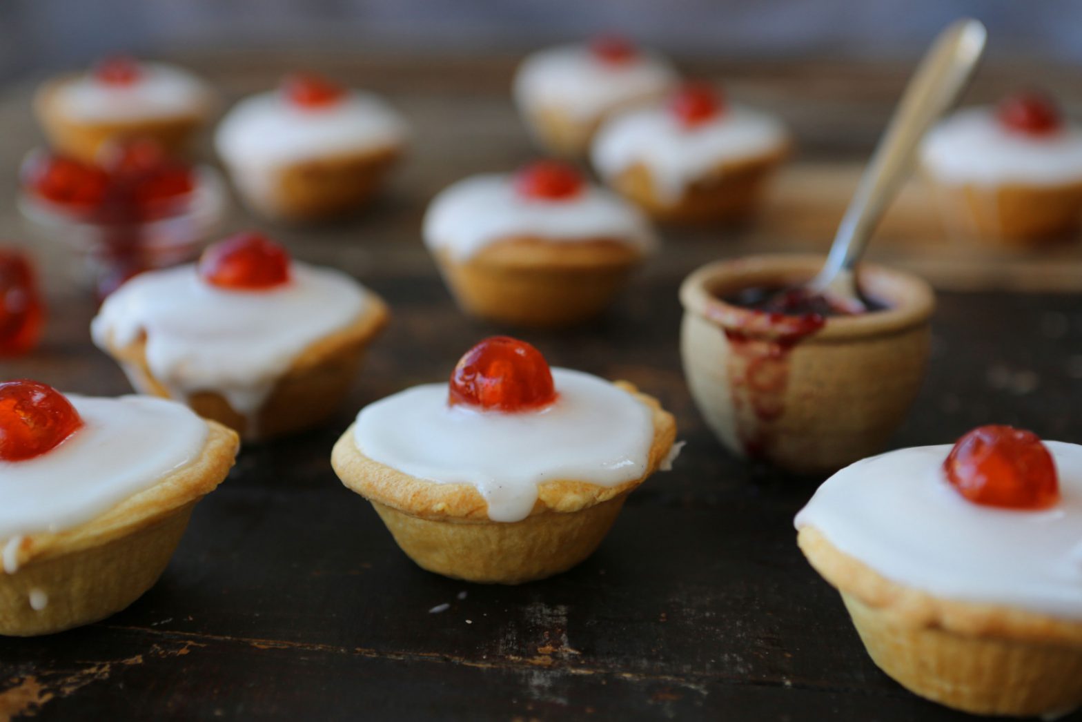 Vegan Cherry Bakewells
