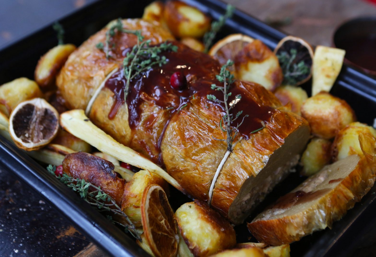 Easy Vegan Turkey-less Roast