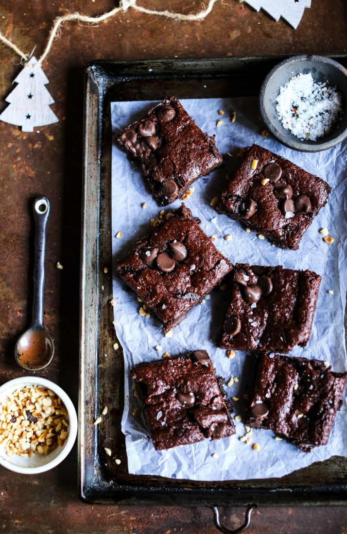 Flourless Mince Pie Brownies