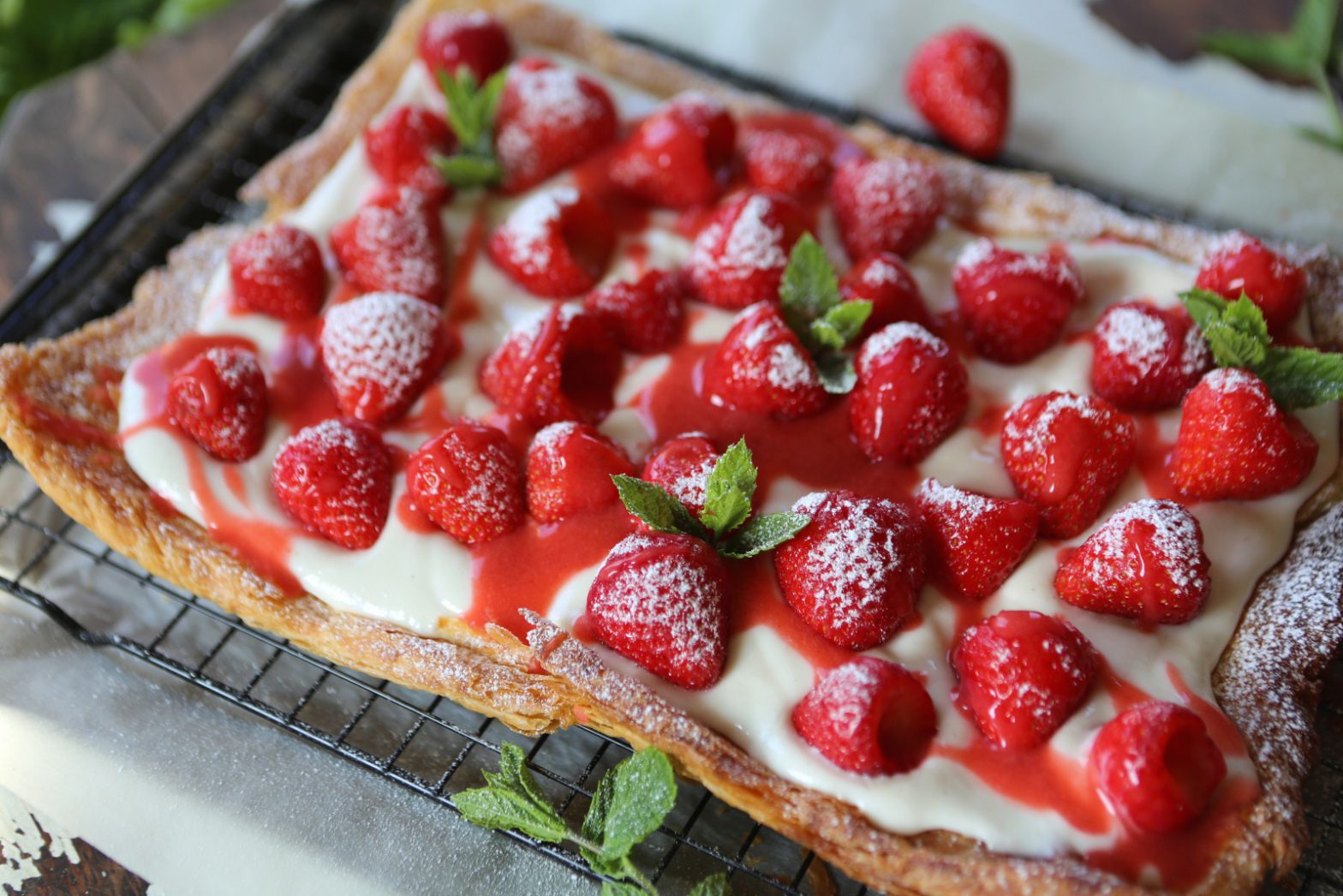 Easy Strawberry Galette
