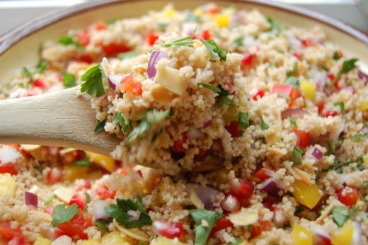 Justine's Christmas Cous-Cous salad