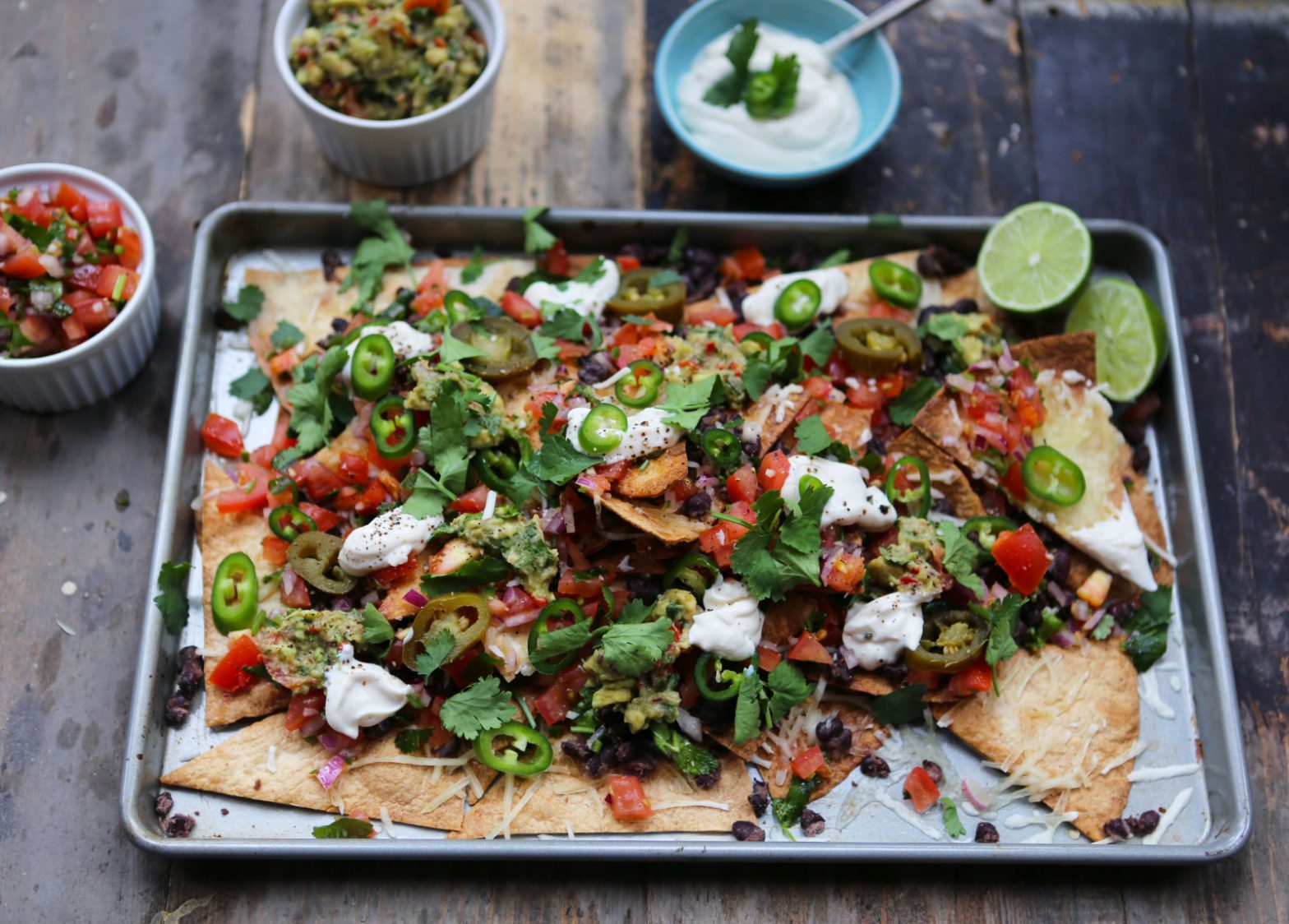 Vegan Loaded Nachos