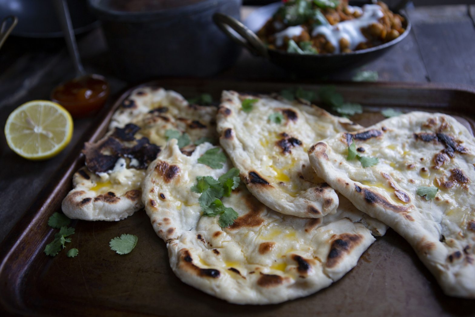 Easy Vegan Naan Bread