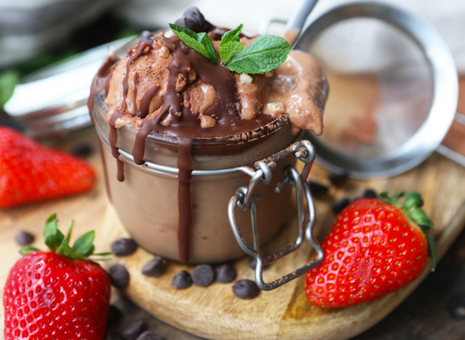 Chocolate & Banana Nice Cream