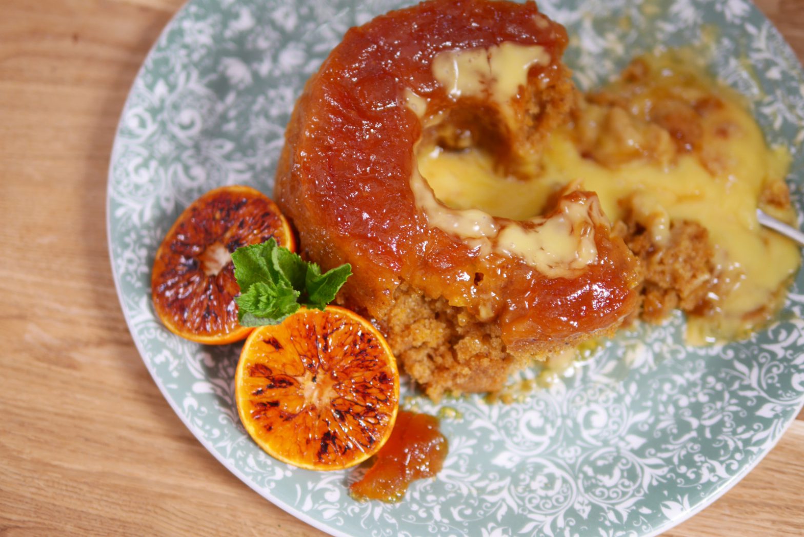 Orange Steamed Pudding