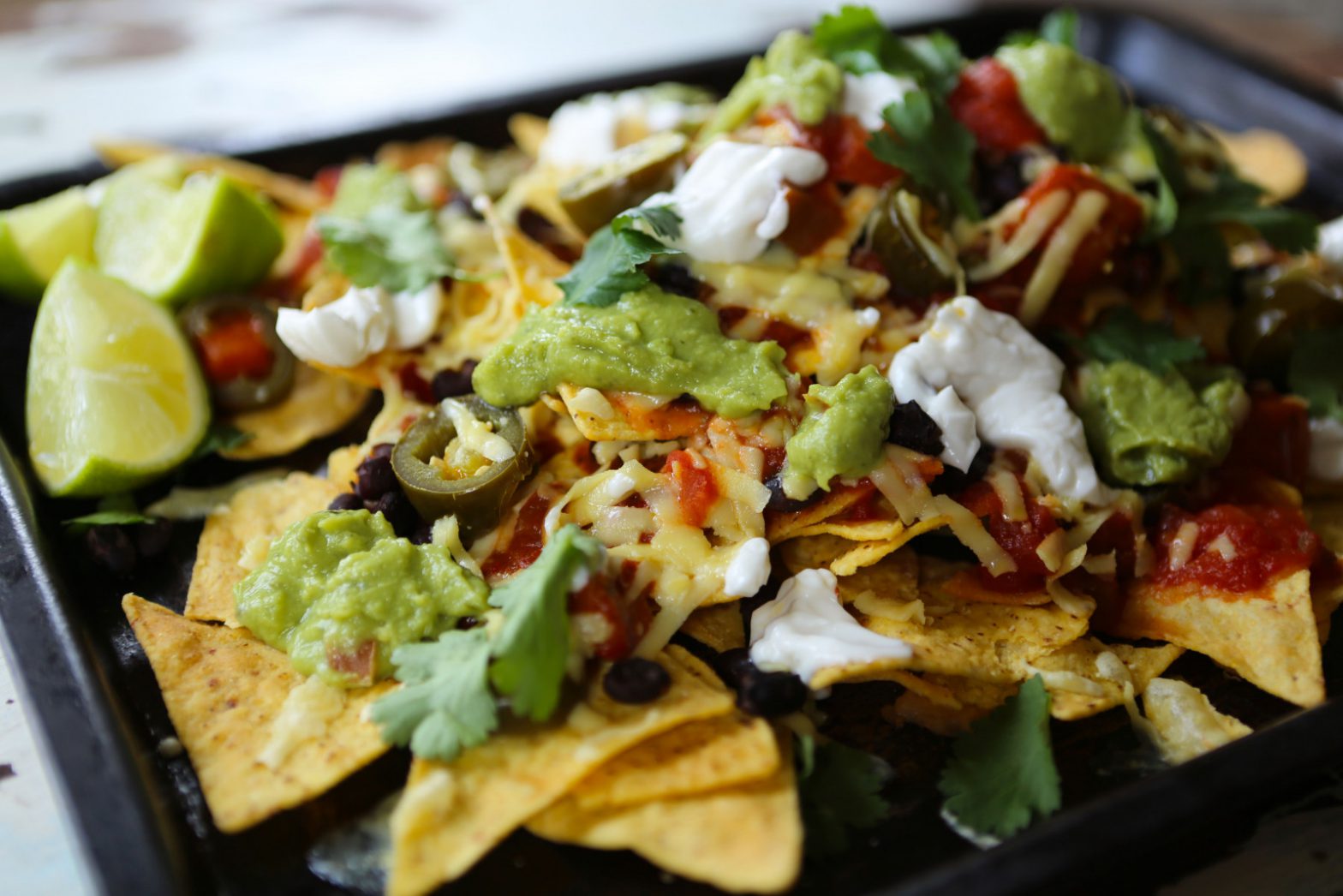 Loaded Nachos (supermarket style)